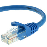 StarTech.com Cat5e Ethernet Cable4 ft - Blue - Patch Cable - Snagless Cat5e Cable - Short Network Cable - Ethernet Cord - Cat 5e Cable - 4ft