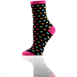 Socks Yo Sox Women's Crew Hearts