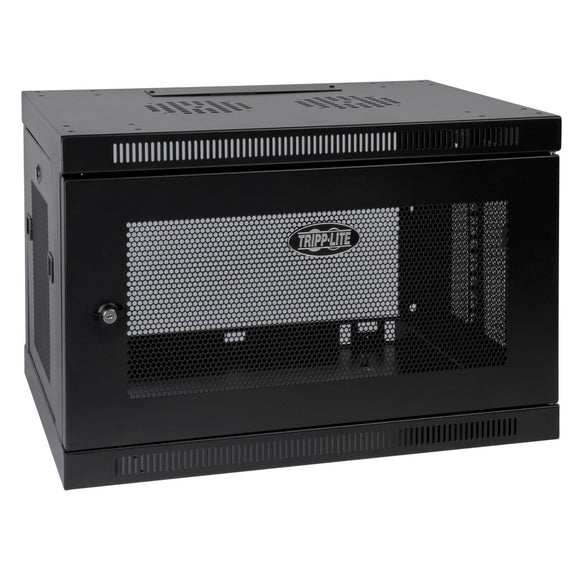 Tripp Lite SRW9U 9U Wall Mount Rack Enclosure Cabinet with Door and Side Panels