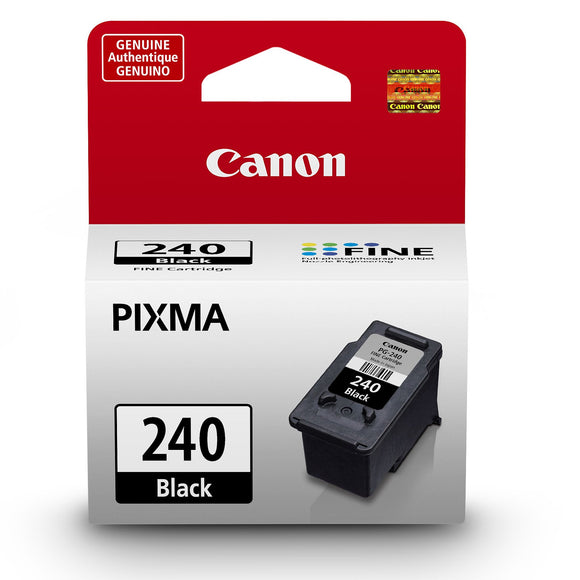 Genuine Canon PG-240 Ink Cartridge, Black - 5207B001