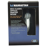 Manhattan 177016 Classic Optical Desktop Mouse