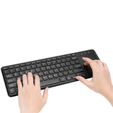 Adesso SlimTouch 4050 - Wireless Keyboard with Built-in Touchpad