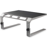 StarTech.com Monitor Riser Stand - for up to 32" Monitor - Height Adjustable - Computer Monitor Riser - Steel and Aluminum (MONSTND)