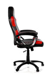 Arozzi Enzo Series Gaming Racing Style Swivel Chair, Black/Red