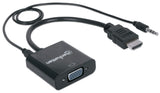 Manhattan 151559 Video Converter, Black