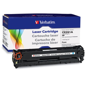 Verbatim HP CE261A Remanufactured Laser Toner Cartridge, Cyan 98339