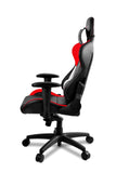 AROZZI Verona Pro V2 Premium Racing Style Gaming Chair with High Backrest, Recliner, Swivel, Tilt, Rocker and Seat Height Adjustment, Lumbar and Headrest Pillows Included, Red