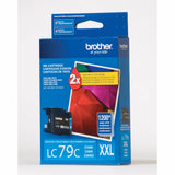 Brother LC79CS Super High Yield XXL Cyan Cartridge Ink Retail Packaging