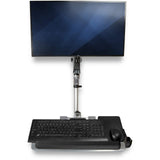 STARTECH WALLSTSI1 Wall-Mounted Computer Workstation - Single Monitor - Premium