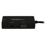 StarTech.com MDP2VGDVHD Mini DisplayPort Adapter - 3-in-1 - 1080p - Monitor Adapter - Mini DP to HDMI/VGA/DVI Adapter Hub