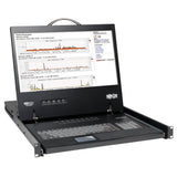 Tripp Lite B040-008-19 8 Port VGA KVM Console with 19 -Inch LCD Monitor Keyboard Touchpad