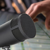 Cyber Acoustics USB Condenser Microphone for Podcasts, Gaming, Vocal, Music, Studio and Computer Recordings - Mic compatible with PC and Mac - Cardioid/Directional Recording Pattern (CVL-2001)