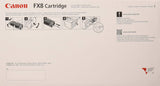 FX-8 Black Toner Canon 8955A001AA for Laserclass 510