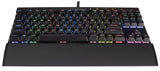 CORSAIR K65 RAPIDFIRE - RGB Backlit Mechanical Gaming Keyboard - USB Passthrough & Media Controls - Fastest & Linear - Cherry MX Speed