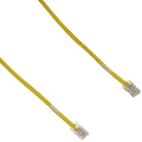 C2G 24504 Cat5e Crossover Cable - Non-Booted Unshielded Network Patch Cable, Yellow (5 Feet, 1.52 Meters)