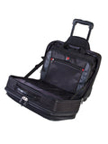 Swiss Gear International Carry-On Size Wheeled Case - Holds Up to 15.6-Inch Laptop and fits 7-Inch Tablet, Black