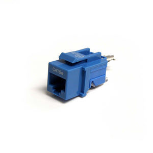 StarTech.com Cat5e Modular Keystone Jack Blue - Tool-Less (KEYSTONE2BL)