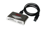 Kingston Digital USB 3.0 Super Speed Multi-Card Reader for SD/SDHC/SDXC/microSD/MS/Compact Flash CF Cards (FCR-HS4)