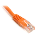 StarTech.com M45PATCH25OR Molded RJ45 UTP Cat 5e Patch Cable, 25-Feet (Orange)