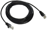 C2G 01070 Cat5e Cable - Snagless Unshielded Slim Ethernet Network Patch Cable, Black (15 Feet, 4.57 Meters)