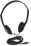 Manhattan 177481 Stereo Headphones with Adjustable Headband Black