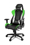 AROZZI Verona Pro V2 Premium Racing Style Gaming Chair with High Backrest, Recliner, Swivel, Tilt, Rocker and Seat Height Adjustment, Lumbar and Headrest Pillows Included, Green