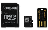 Kingston Digital Multi-Kit/Mobility Kit 32 GB Flash Memory Card Reader, MBLY4G2/32GB