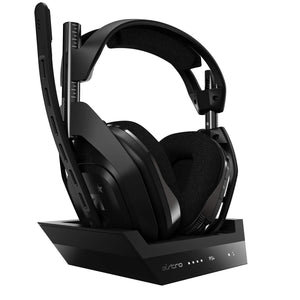 Astro Gaming 939-001673 ASTRO Gaming A50 Wireless + Base Station for Playstation 4 & PC - Black/Silver (2019 Version),