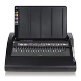 GBC CombBind C20 Binding Machine, 20 Sheet Punch Capacity, 330 Sheet Binding Capacity, Black (3381650004)