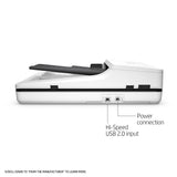 HP Scanjet Pro 2500 f1 Flatbed Scanner, Black, White