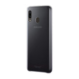 Samsung Gradation Ultra-Thin Cover Case for Galaxy A20 - Black