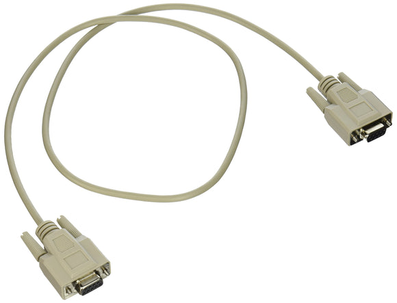 Serial Cable - 9 Pin D-Sub (Db-9) - Female - 9 Pin D-Sub (Db-9) - Female - Shiel