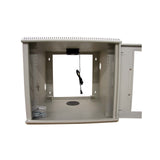 StarTech.com 2 Post Wall Mount Network Switch Cabinet - 10U Mounting Rack Cabinet - Secure & Enclosed - Locking - 10U Equipment Rack (CAB1019WALL)