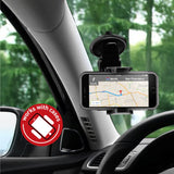 Macally MGRIP2MP Suction Cup Mount (long) for iPhone, iPod, Smartphones, MP4 and GPS, Black