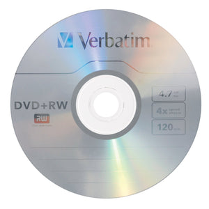 Verbatim 4.7 GB 1x ReWritable Disc DVD+RW