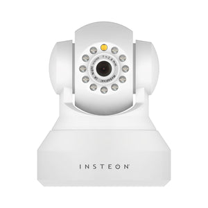 Insteon Wireless HD 720p IP Camera with Pan, Tilt & Night Vision - White