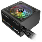 Thermaltake Smart BX1 RGB 80+ Bronze 750W SLI/Crossfire Haswell Ready Continuous Power ATX12V v2.31 / EPS 12V Non-Modular Power Supply 5 Year Warranty PS-SPR-0750NHFABU-1