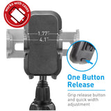 Macally MGRIP2 Suction Cup Mount for iPhone, iPod, Cell Phones, MP4 and GPS-Black