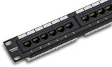 TRENDnet 12-Port Cat6 Unshielded Patch Panel, 10 Inch Wide, 12 x Gigabit RJ-45 Ethernet Ports, TC-P12C6