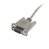 StarTech.com 6 ft Straight Through Serial Cable - DB9 F/F - Serial cable - DB-9 (F) to DB-9 (F) - 6 ft  - MXT100FF