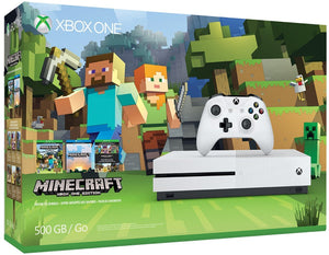 Xbox One S 500GB Console - Minecraft Bundle [Discontinued]