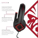 OMEN by HP Mindframe PC Gaming Headset with World's First FrostCap Active Cooling Technology (black)