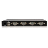 StarTech.com SV441DUSBI 4-Port USB VGA IP KVM Switch with Virtual Media