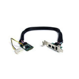 StarTech.com 3 Port 2b 1a 1394 Mini PCI Express FireWire Card Adapter - FireWire adapter - PCIe Mini Card - FireWire 800 - 2 ports + 1 x FireWire - MPEX1394B3