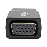 Tripp Lite HDMI to VGA Adapter Converter with 3.5mm Audio, Compact M/F 1080p at60Hz 1920 x 1200