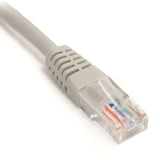 StarTech.com M45PATCH10GR Gray Molded RJ45 UTP Cat 5e Patch Cable, 10-Feet