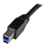 StarTech 5 Meter 15 Feet Active USB 3.0 USB-A to USB-B Cable (USB3SAB5M)