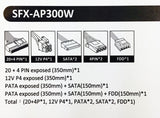 APEVIA SFX-AP300W Mini ITX Solution / Micro ATX / SFX 300W Power Supply