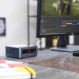 Intel NUC 8 Mainstream-G Mini PC with Optane Memory, HDD & Windows 10 - Core i7