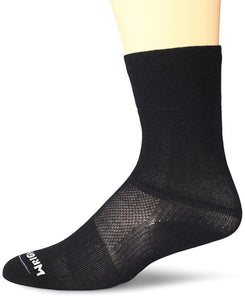 Wrightsock Coolmesh II Crew Sock with a Helicase Sock Ring